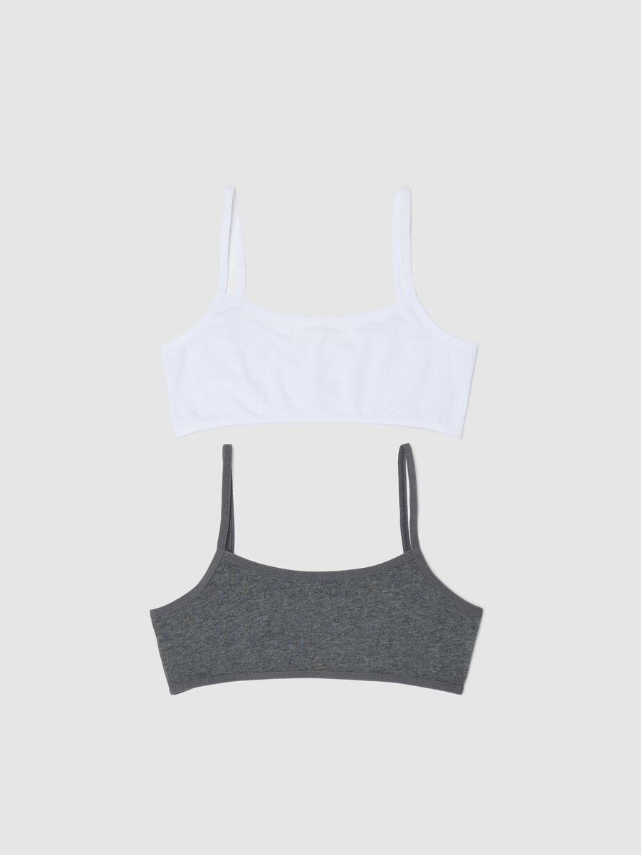Bipack top intimi in cotone stretch_0