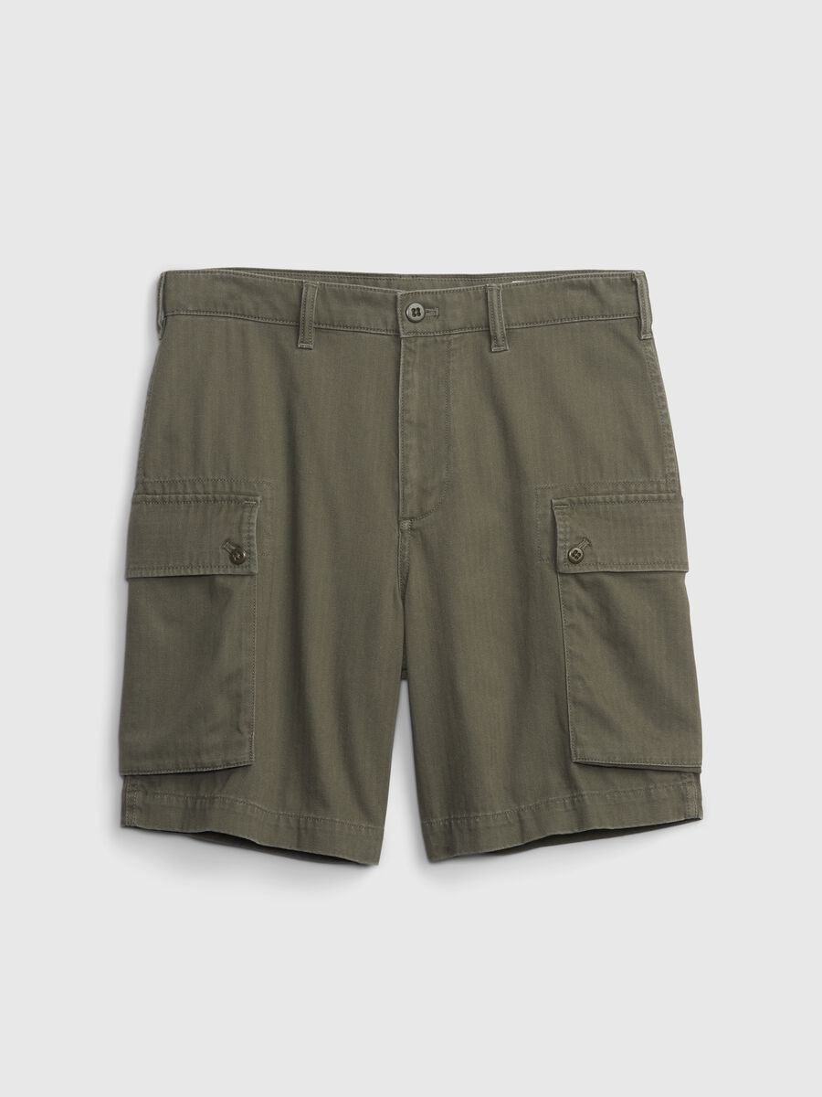 Shorts cargo in cotone_3