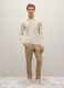 Beige pure cotton polo regular fit_3