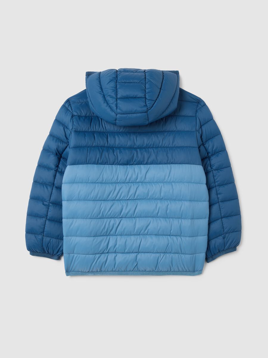 Giacca da bambino in blu regular fit water resistant_1
