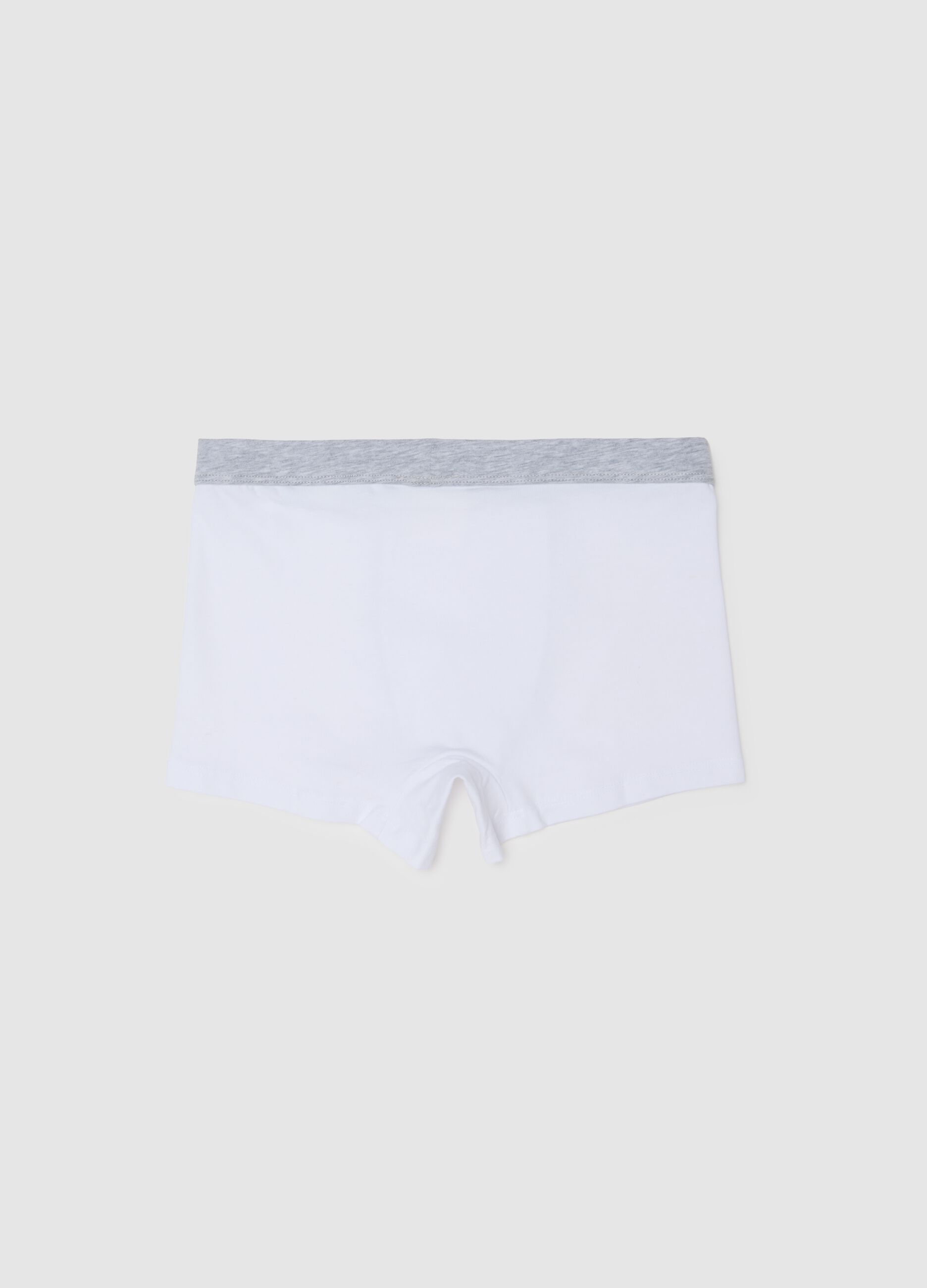 Multicolour cotton blend boys' boxers regular fit