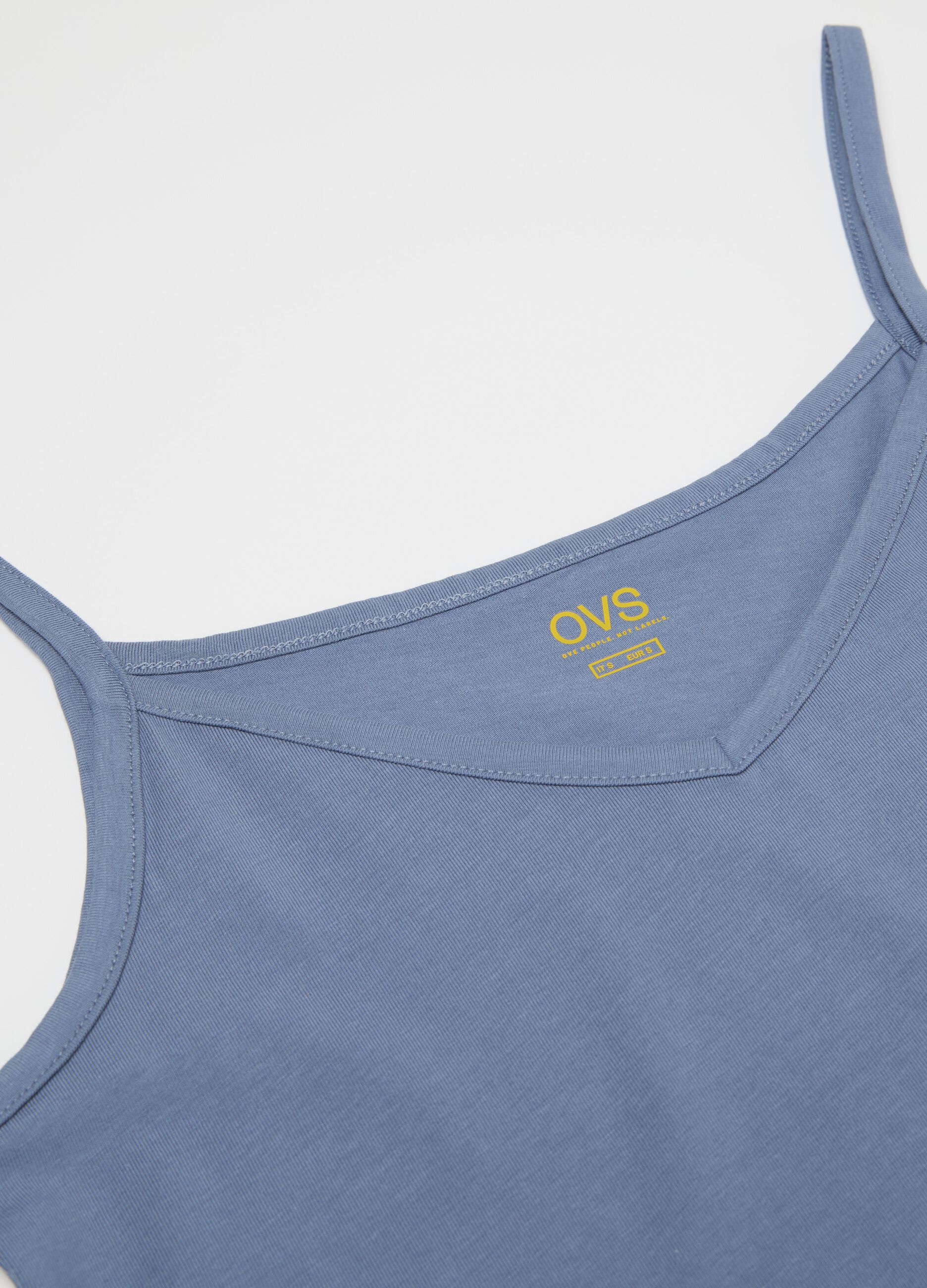 Under vest with V neck