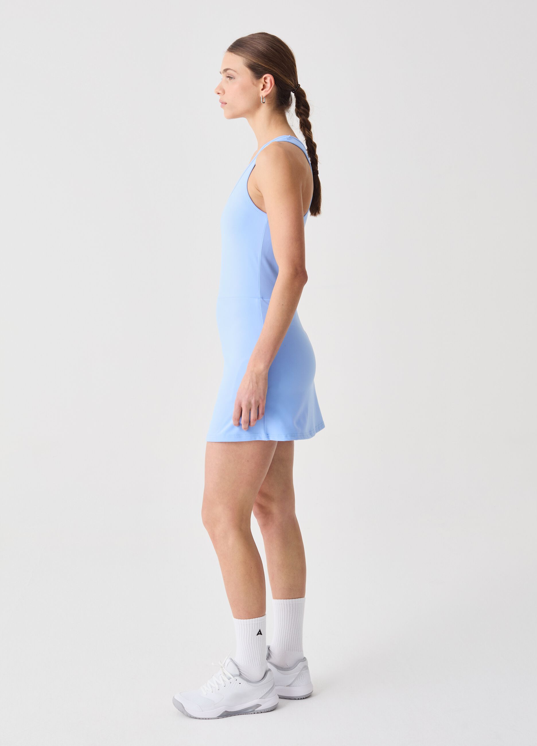 SLAZENGER light blue sports dress in stretch fabric