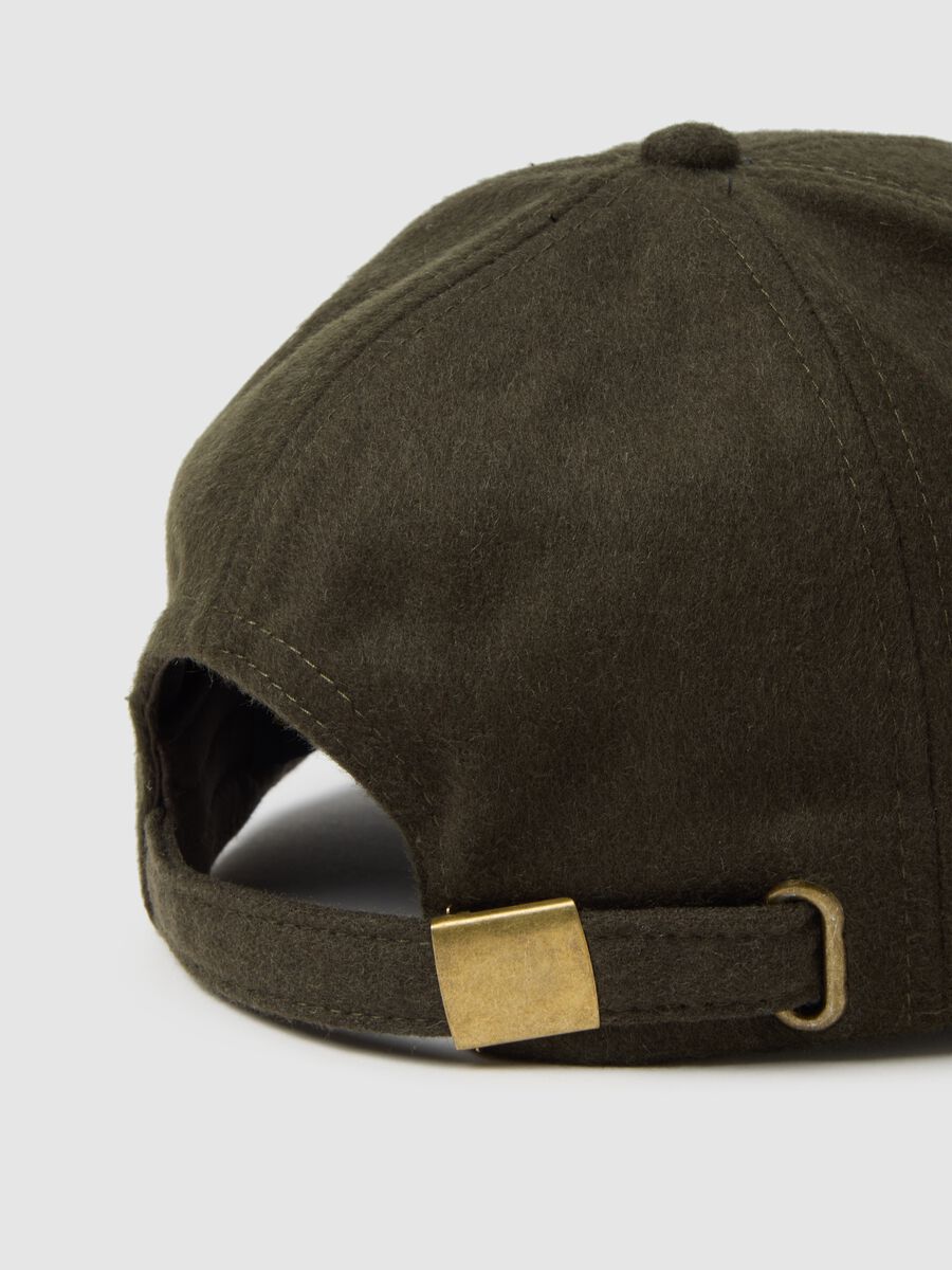 Green wool-blend hat_2