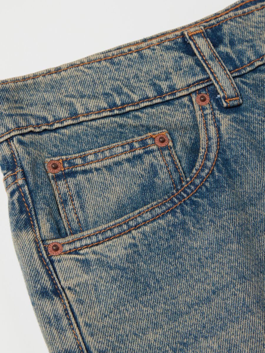 Balloon-fit acid-wash jeans_5