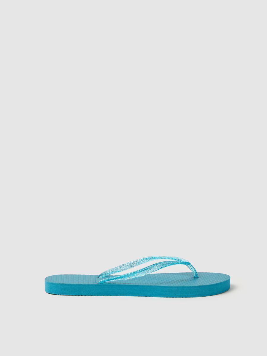 Women's light blue flip-flops_0