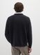Black pure cotton oversized sweater_2