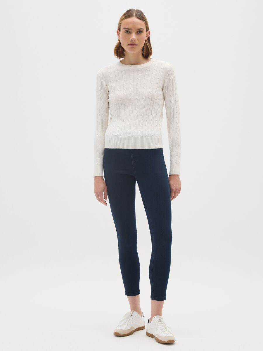 OVS Elasticated Blue Jeans_0
