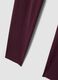 Leggings slim viola in tessuto elasticizzato a vita regular ALTAVIA STUDIO_8
