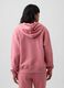 Pink cotton-blend hoodie with GAP logo_2