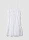 White organic cotton nightdress with straps_4
