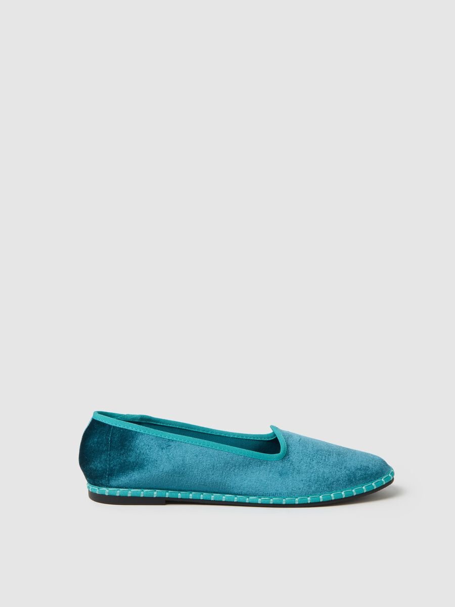 Scarpe friulane azzurre_0