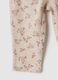 Baby Girl Beige Pure Cotton Leggings with Regular Fit_3