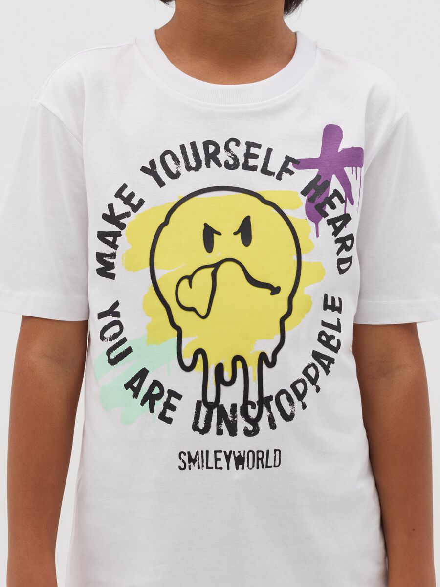 T-shirt in cotone stampa SMILEYWORLD®_2