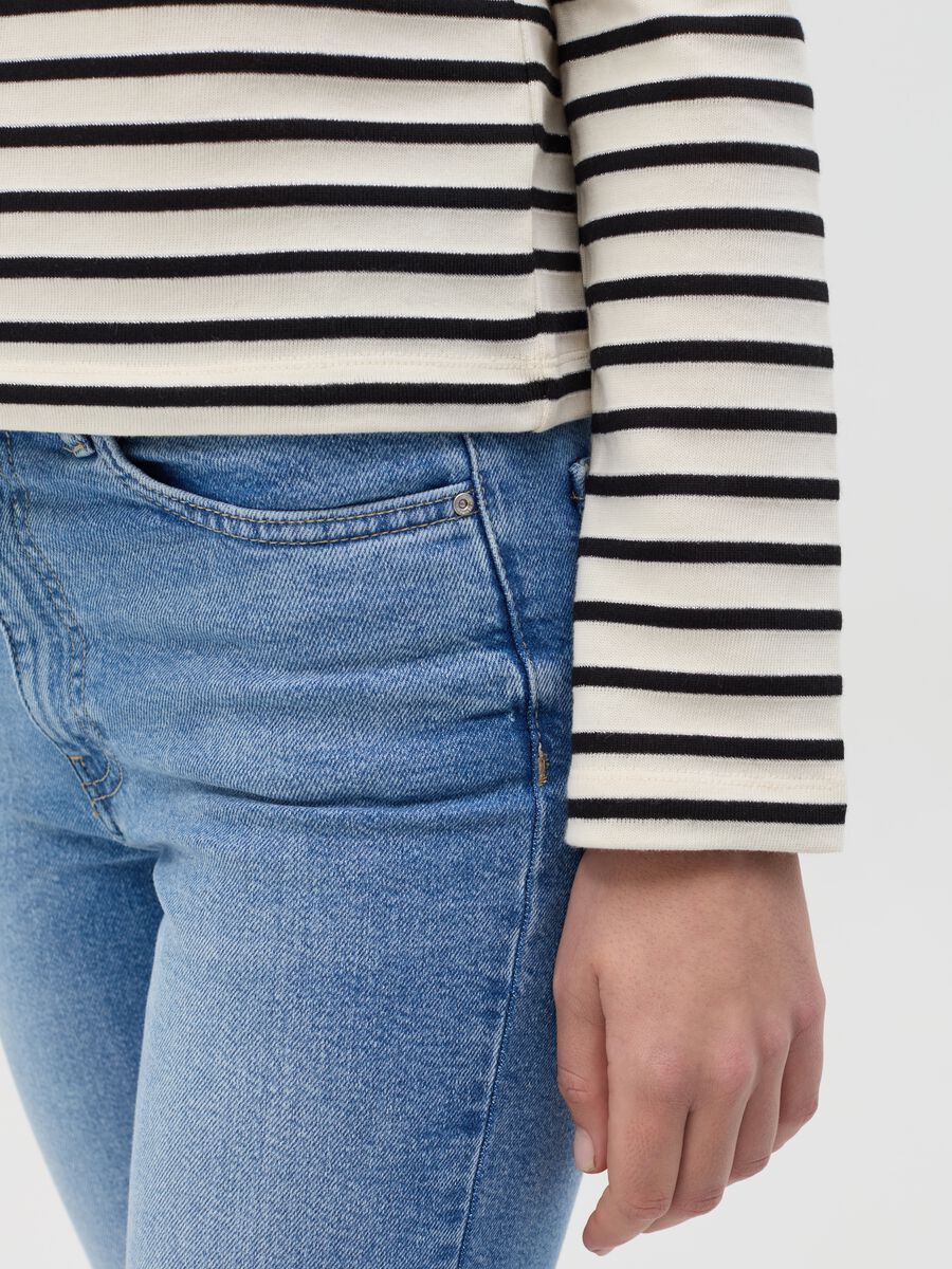 Striped T-shirt with lurex_2