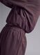 Full-zip viola corta in tessuto soft-touch con collo rialzato ALTAVIA STUDIO_4