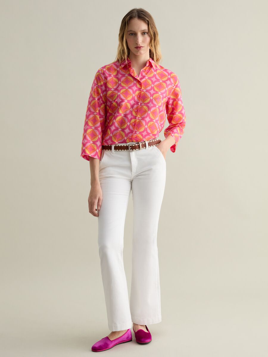 Shirt with optical pattern_1