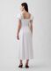 Linen-blend midi dress_1