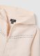 Girls' pink cotton hoodie regular fit with fringes_3