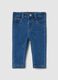 French Terry jeans with five pockets_0