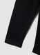 Leggings neri in cotone organico elasticizzato slim fit per bimba_3