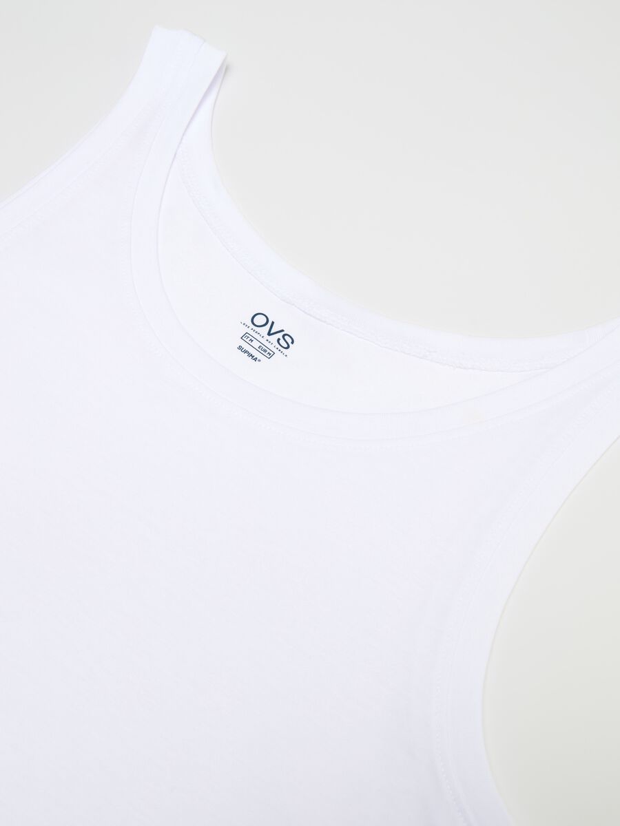 Two-pack racerback vests in Supima cotton_5
