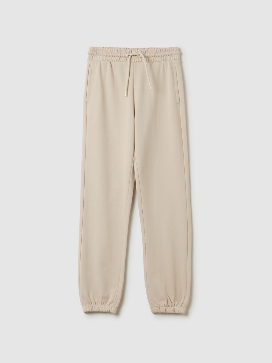 Joggers Essential in felpa con coulisse_0