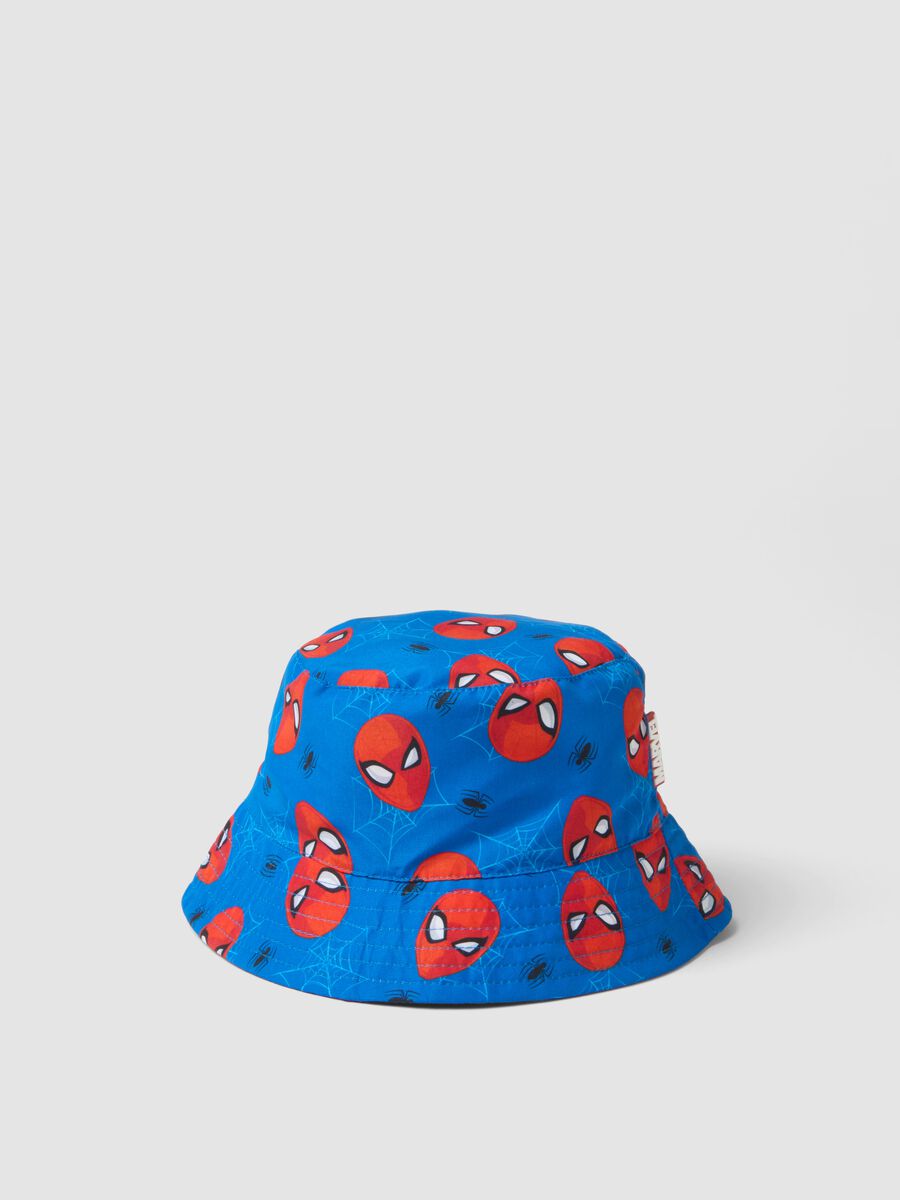 Cappello multicolor da bambino con stampe Spiderman_0