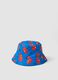 Multicolor children's hat with Spiderman prints_0