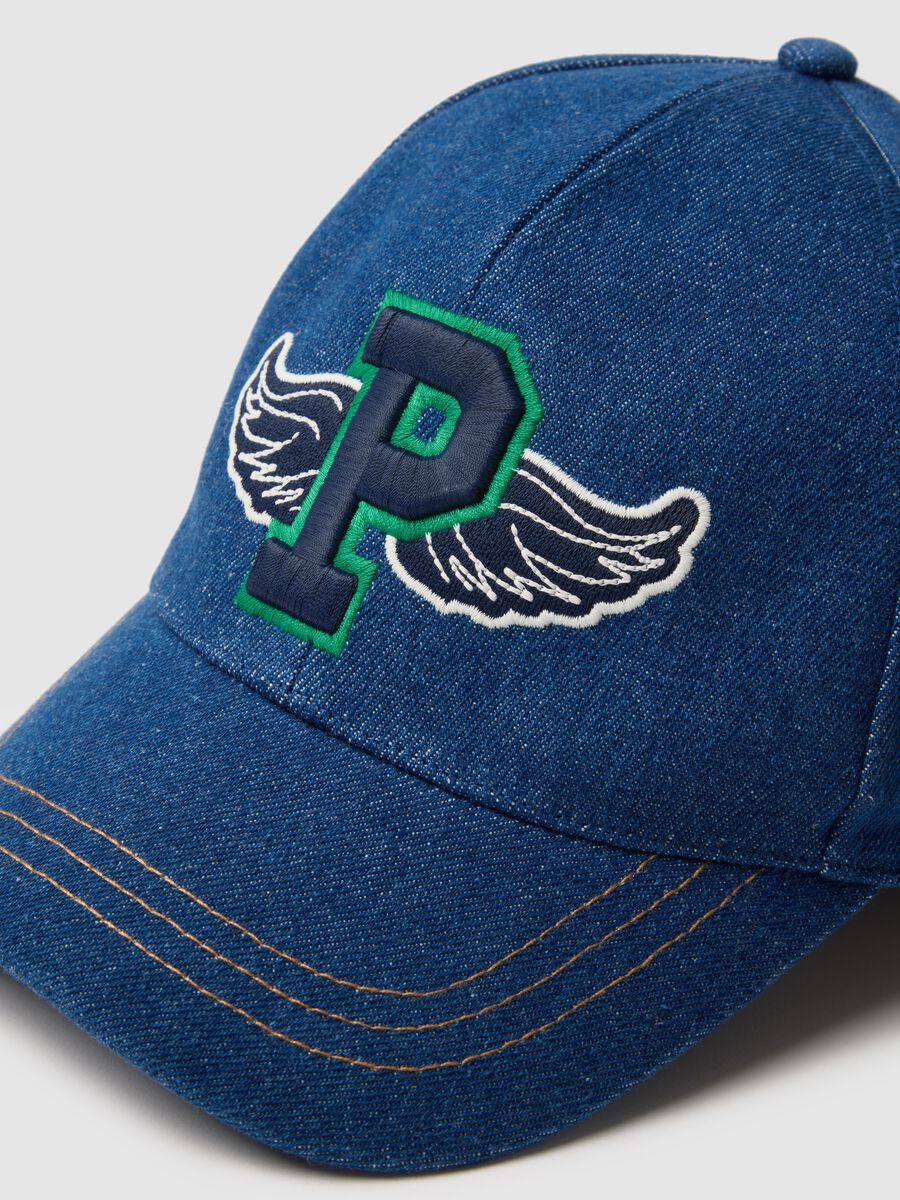 Cappello da bambino in puro cotone denim_2