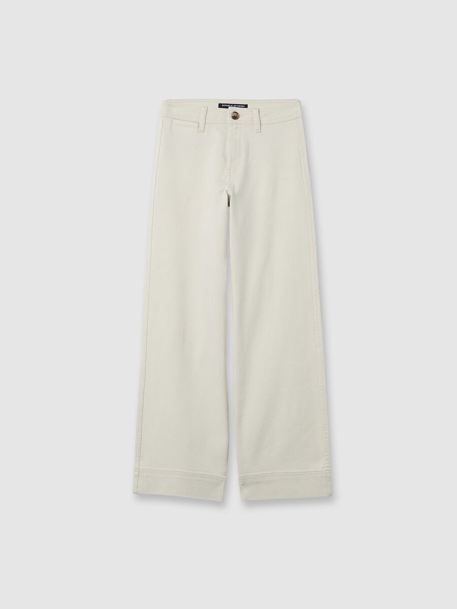 Culotte jeans with high rise_4