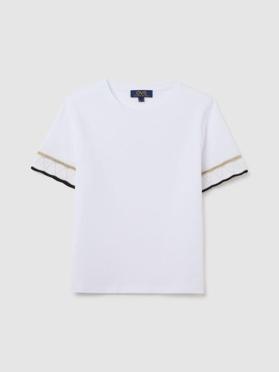 Women's pure cotton white t-shirt regular fit_4