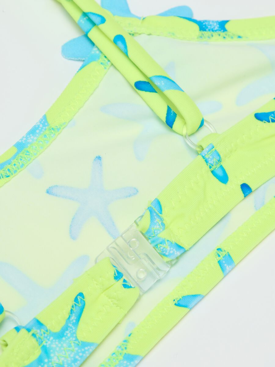 Girls’ bikini in multicoloured stretch fabric_3