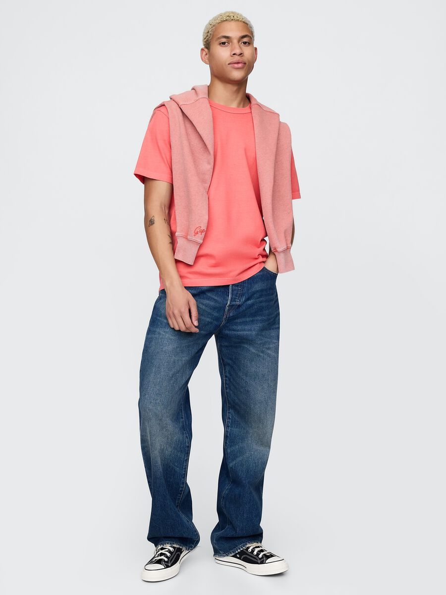 Pink Cotton Gap T-Shirt_1