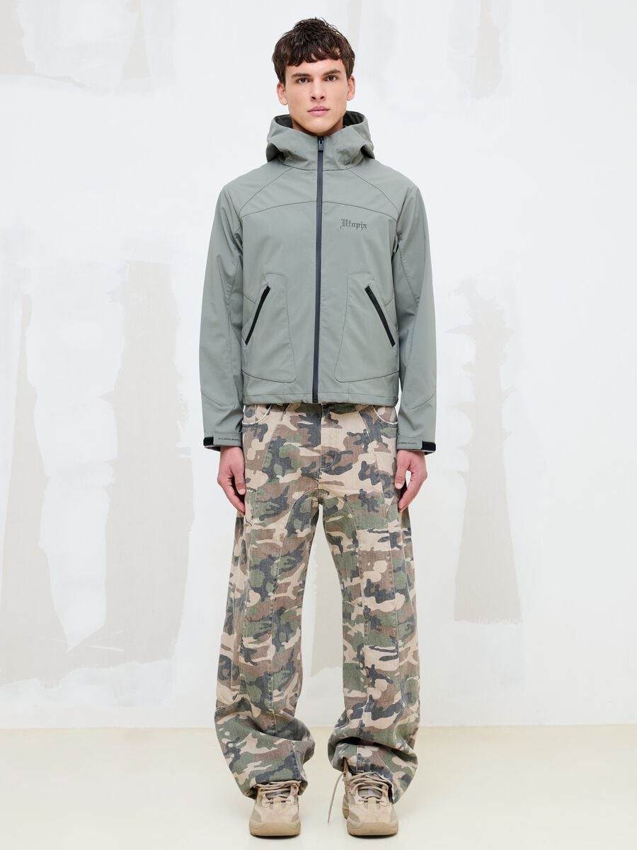 Shell Jacket Military Green_2