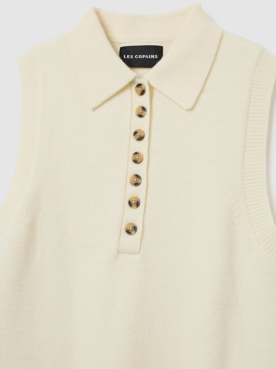 Beige Regular Fit Waistcoat_1