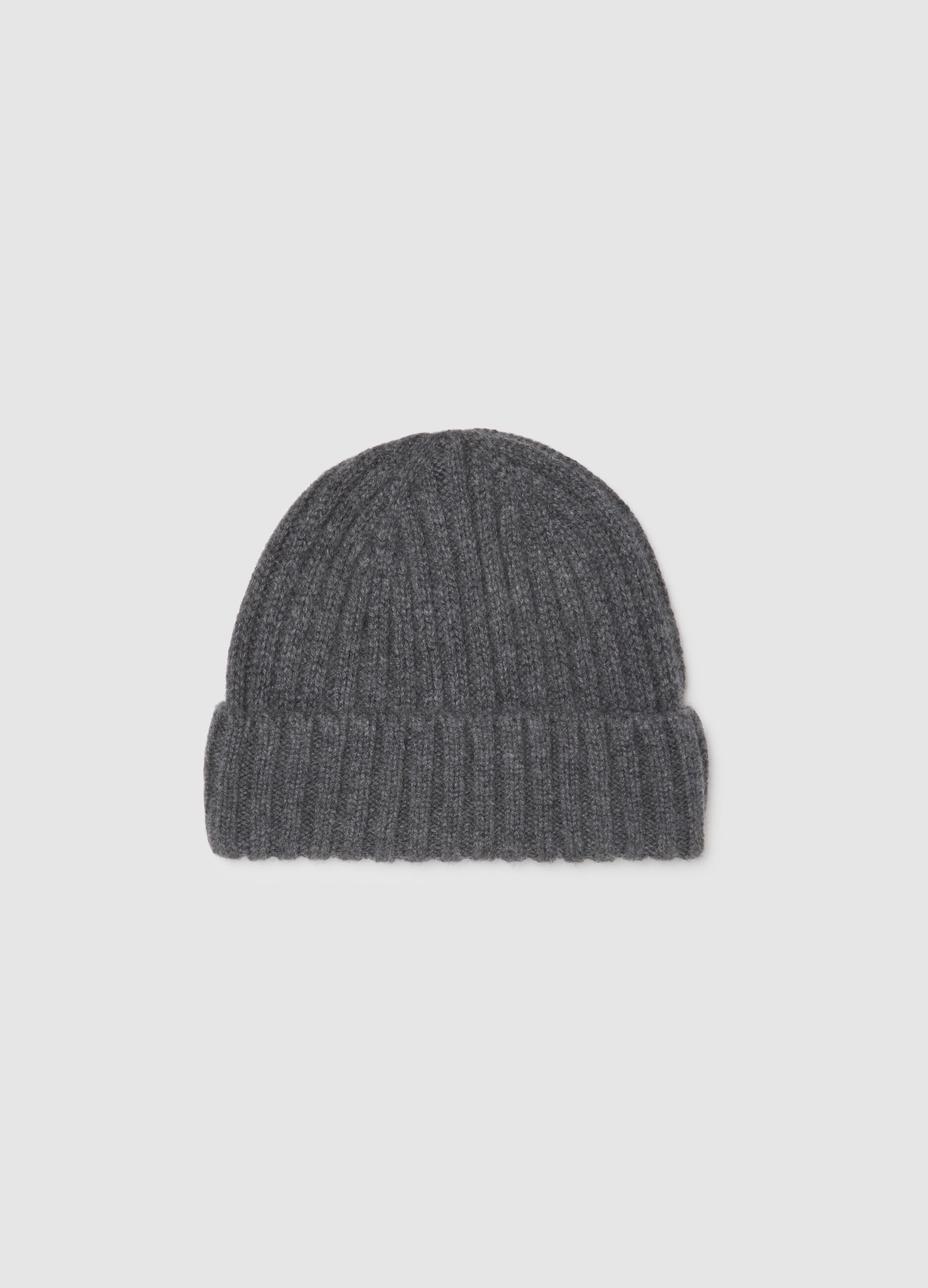 Pure Cashmere Grey Beanie