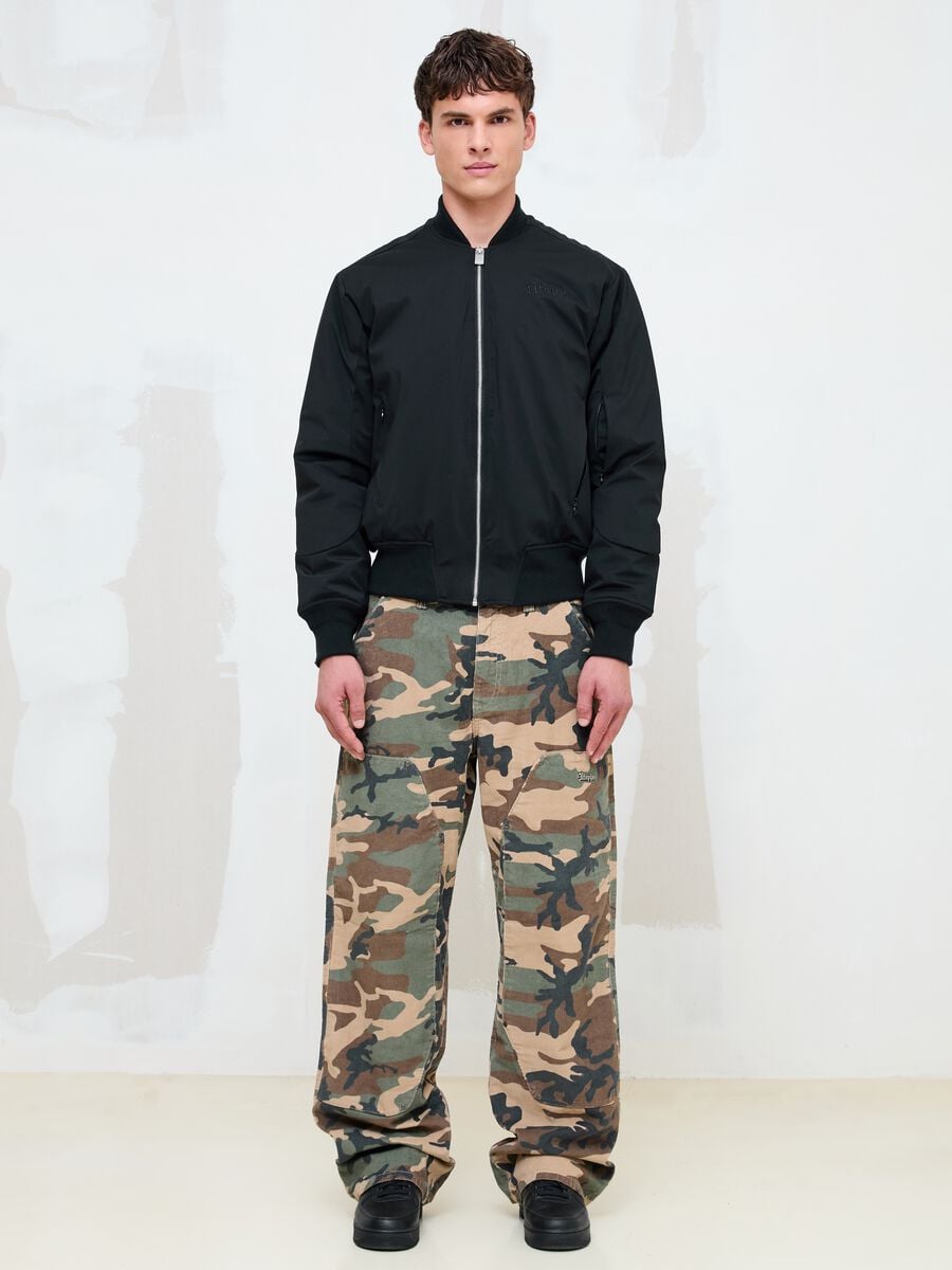 Corduroy Carpenter Pants Washed Camo_4