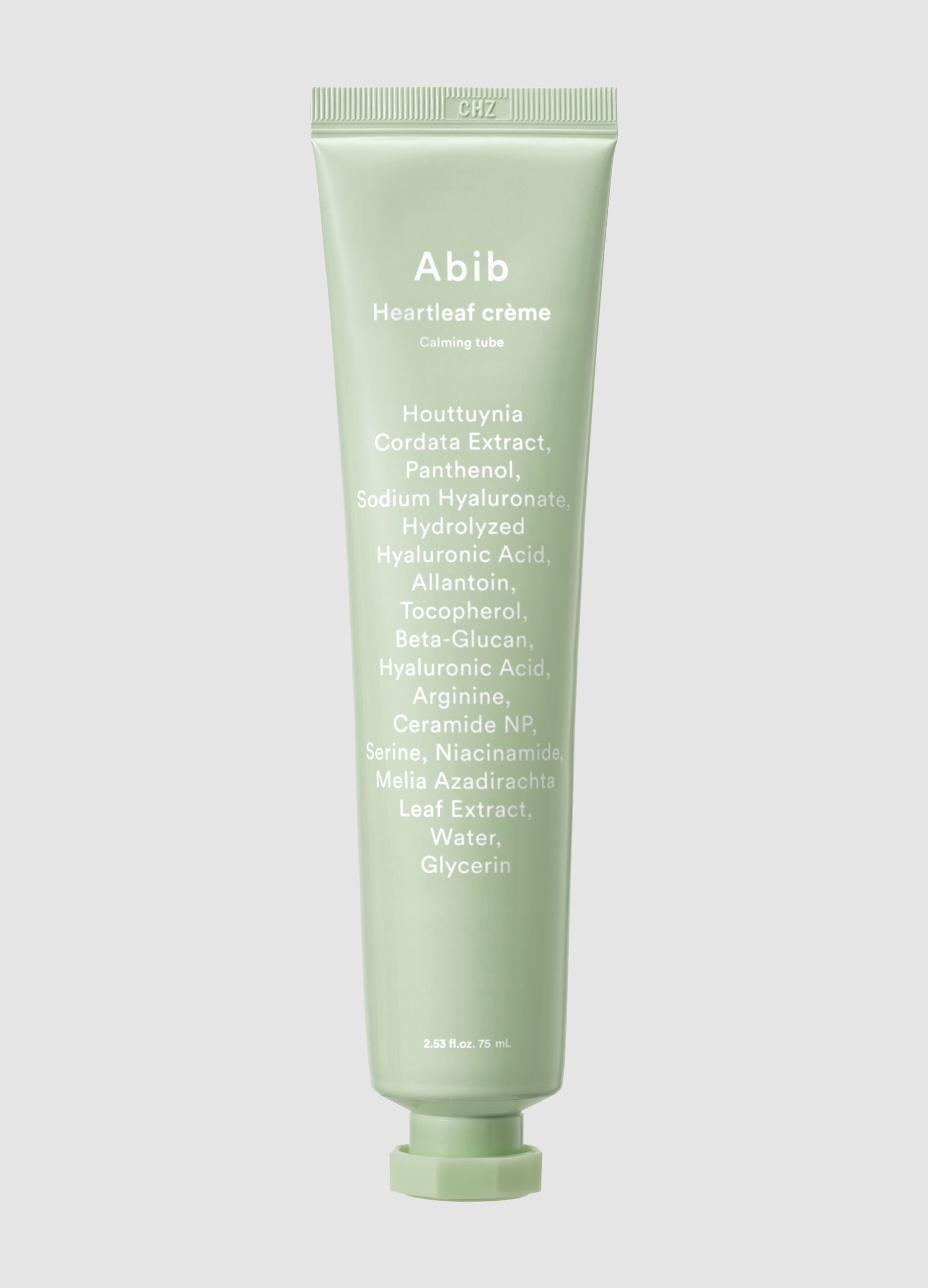 ABIB Heartleaf Calming Cream Tube 75ml - Korean Skincare
