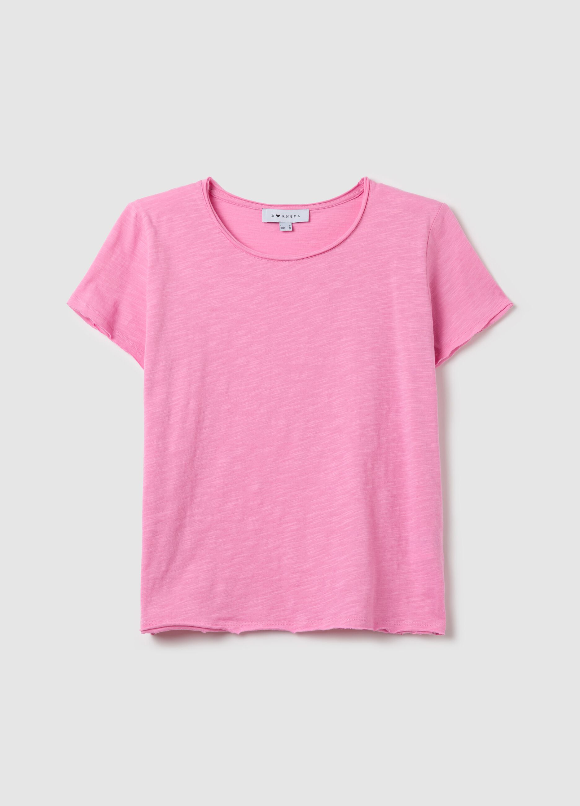T-shirt in slub jersey