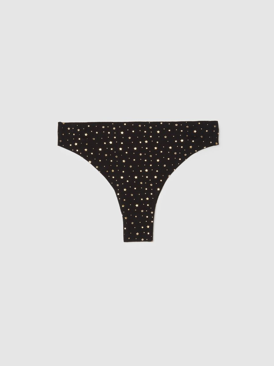 Multicolor Stretch Cotton Briefs_0