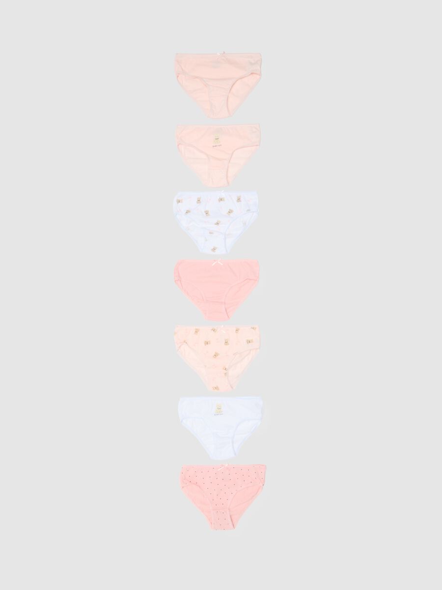 Girls' Multicolour Pure Cotton Panties Multipack_0