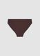 Slip marrone in microfibra elasticizzata_2