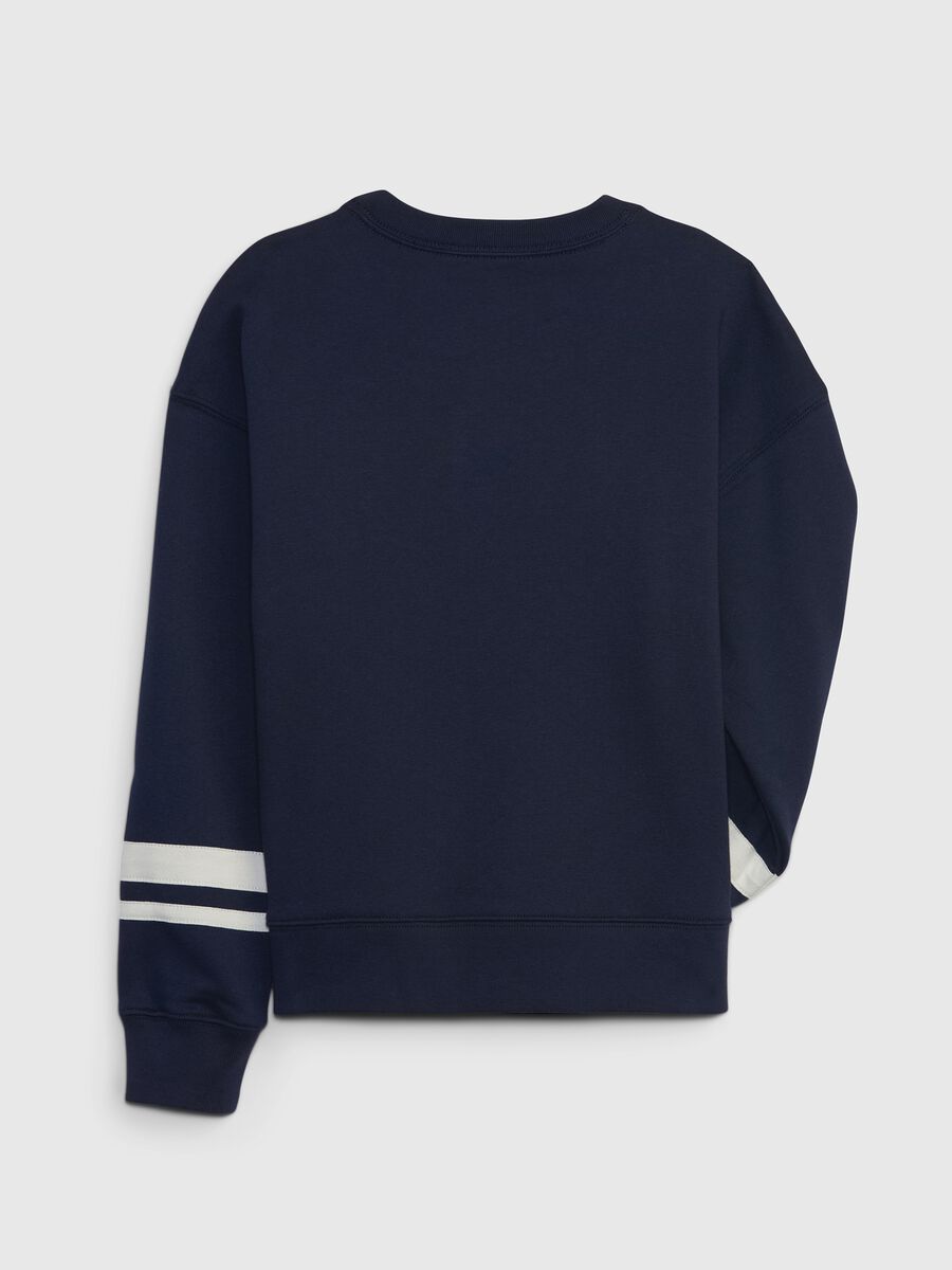 Felpa in French Terry con patch logo_1
