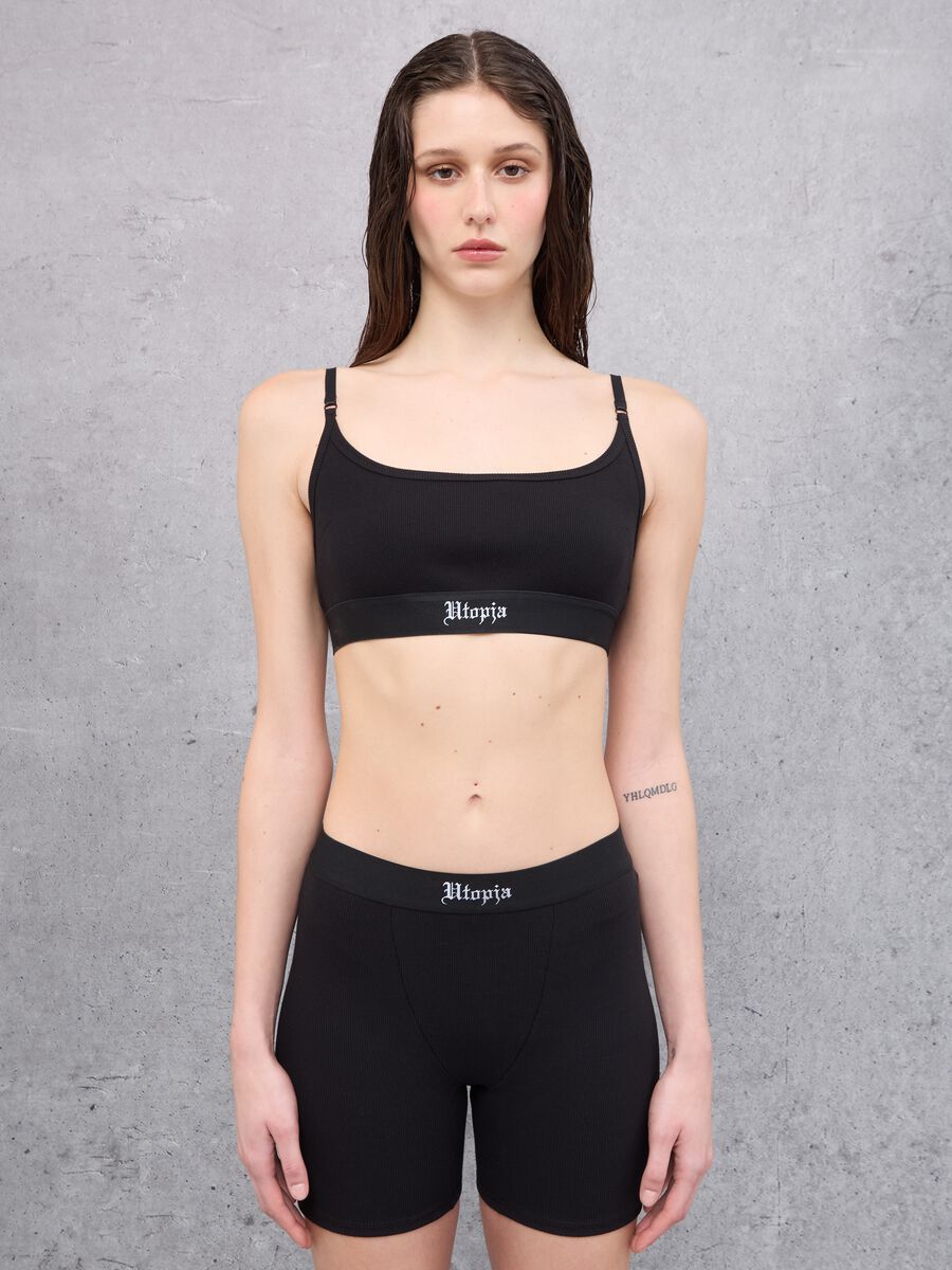 Black Scoop Bralette_0