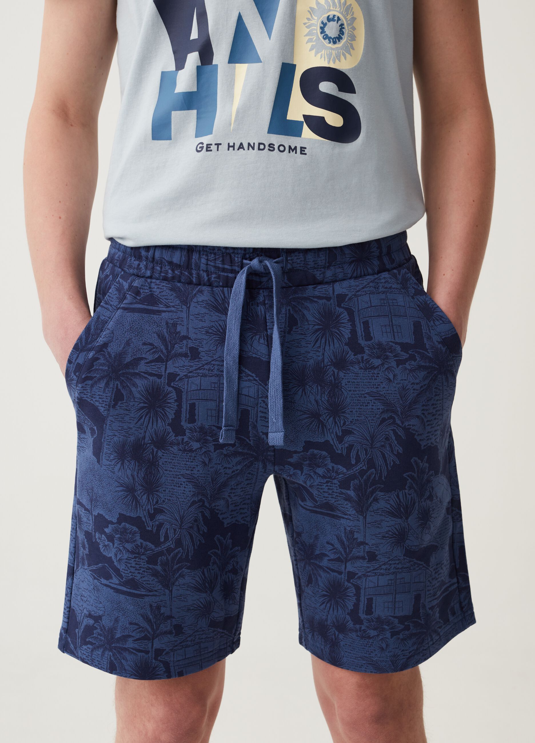 Bermuda jogger in felpa Grand&Hills_1