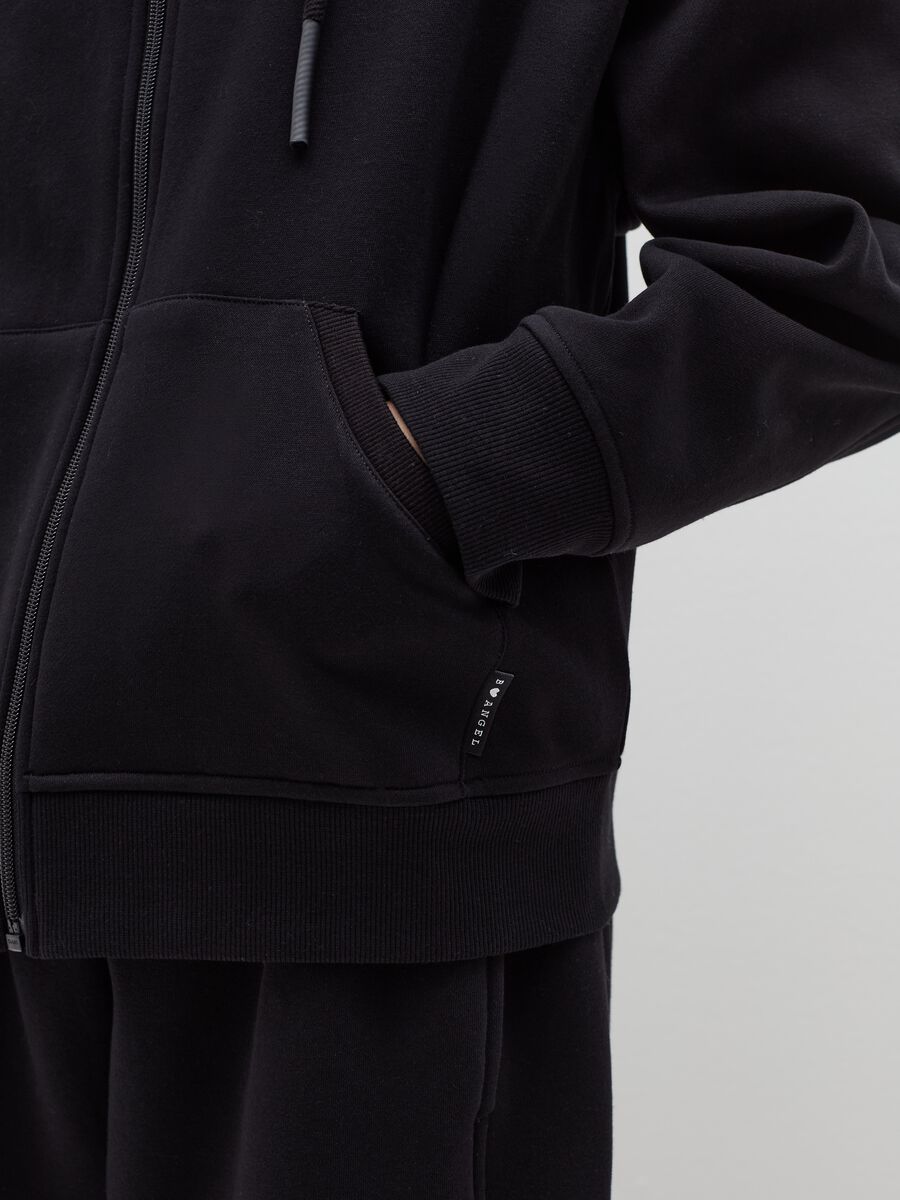 Oversized full-zip sweatshirt with hood_2