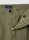 Green pure cotton carrot-fit chino trousers_1