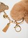 Multicolour Plush Keychain with Teddy Bear_2