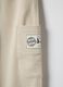 Kids' beige jogger trousers in pure cotton regular fit_3